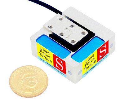Minyatür 3 eksenli yük hücresi 1kg 2kg 3D loadcell